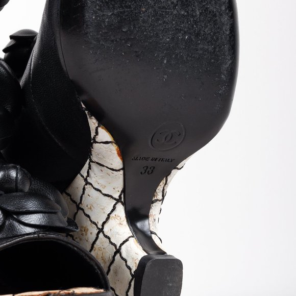 Chanel Camellia Wedge Booties - Picture 5 of 10